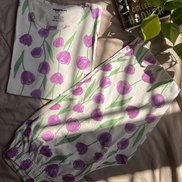 Pink Floral Coords Pyjama Set