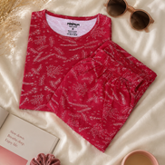 Pink Fern Coords Pyjama Set