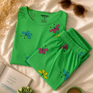 Emerald Flutter Coords Pyjama Set