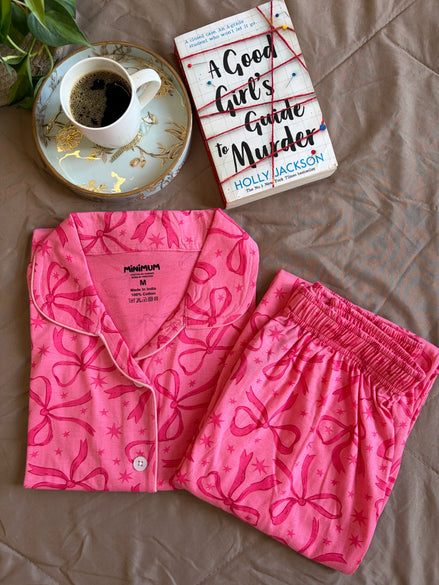 Rose Tie Button Down set