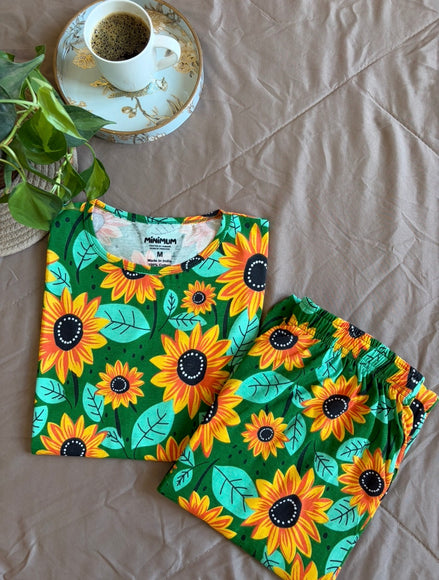 Sunflower Coords Pyjama Set
