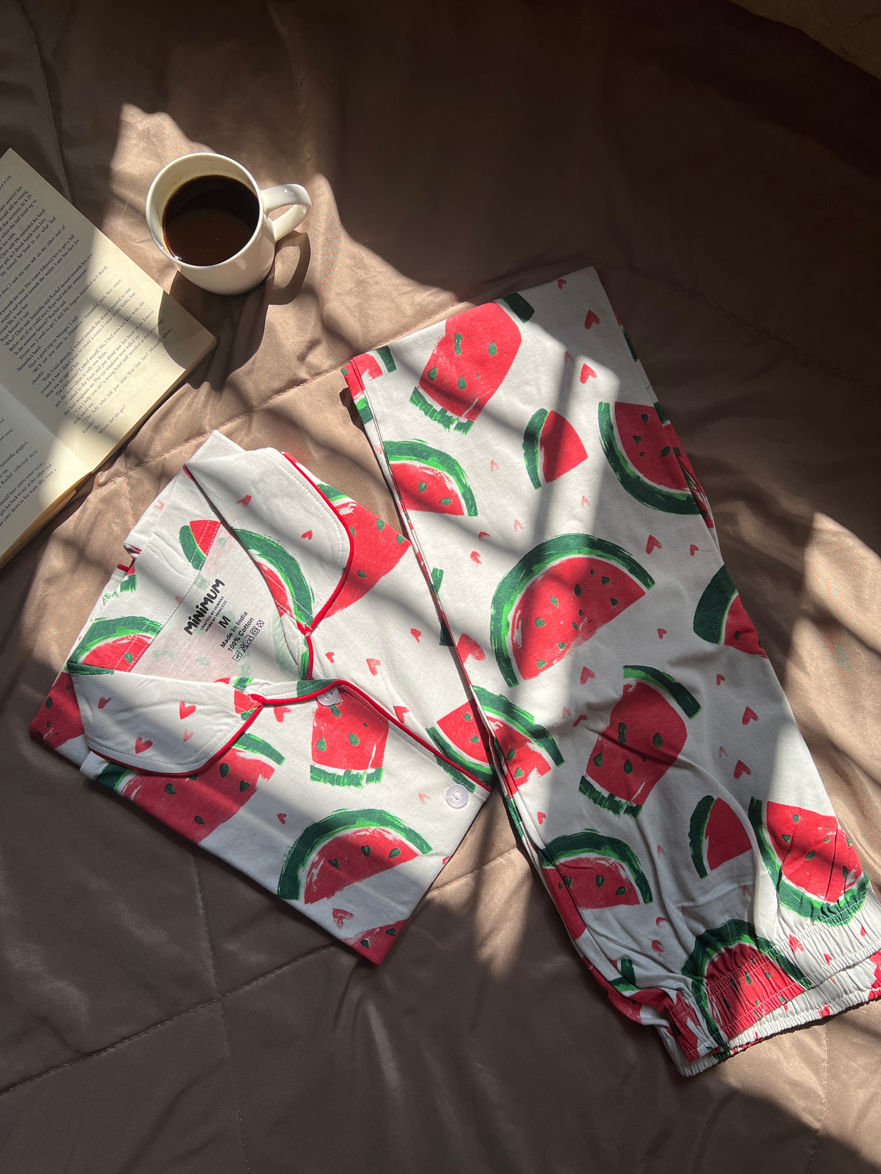 Watermelon Button Down set