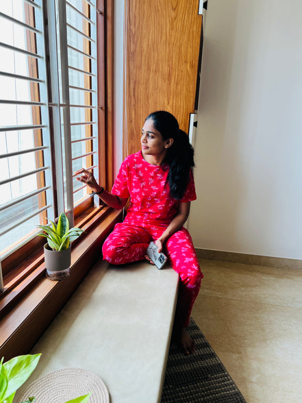 Rose Petals Coords Pyjama Set
