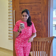 Pink Fern Coords Pyjama Set
