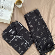Midnight Flight Button Down set