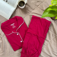 Classic Pink Button Down set